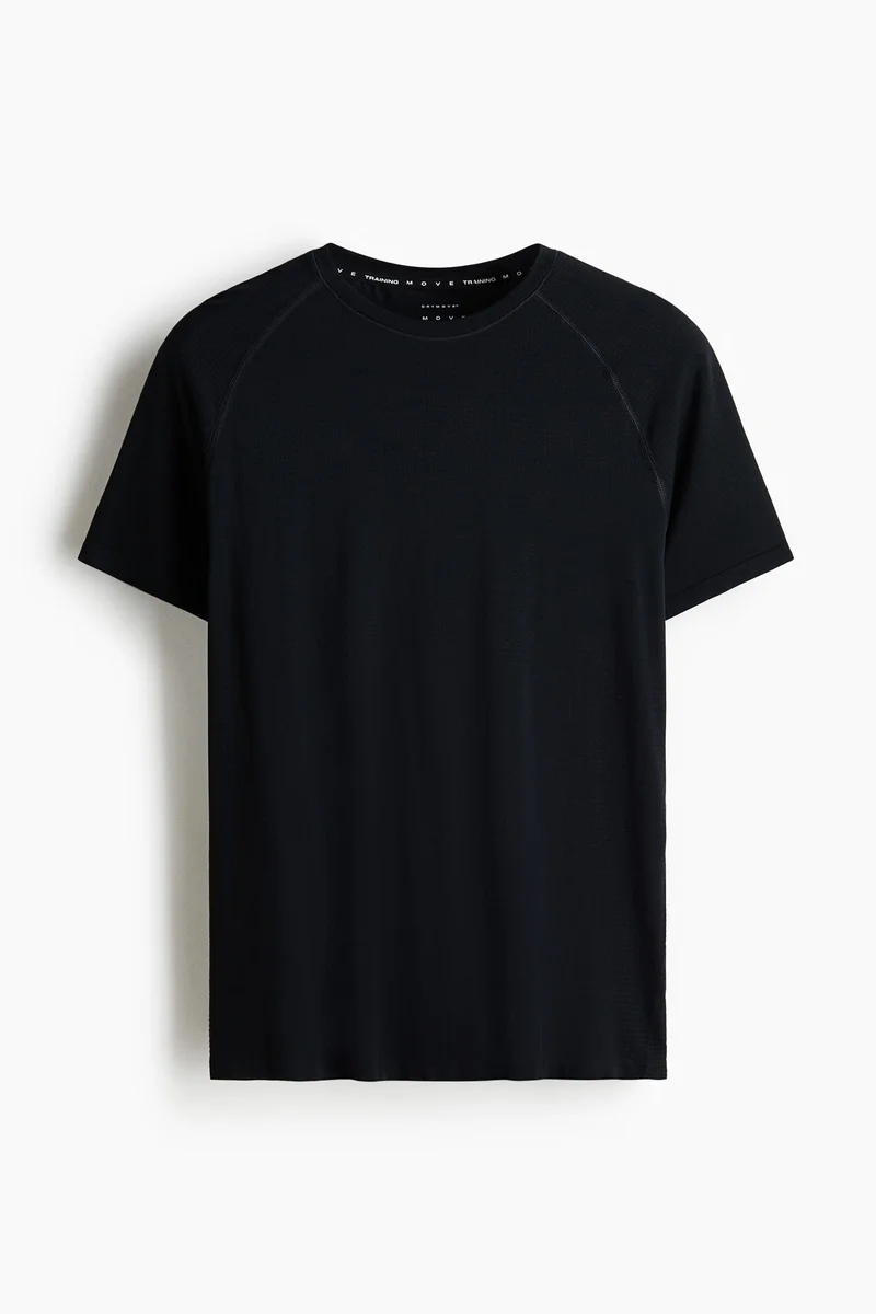 H&M  Muscle Fit Sports T-shirt with DryMove™ for Men | Best Price UAE